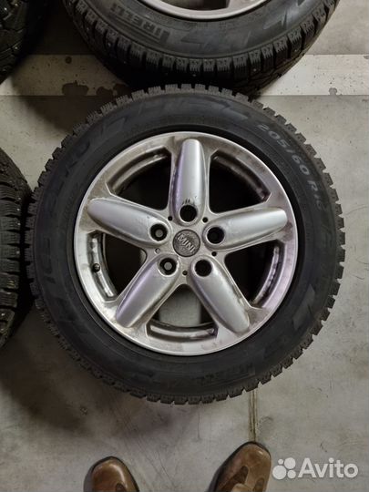 Комплект зимней резины mini r16 205/60 run flat