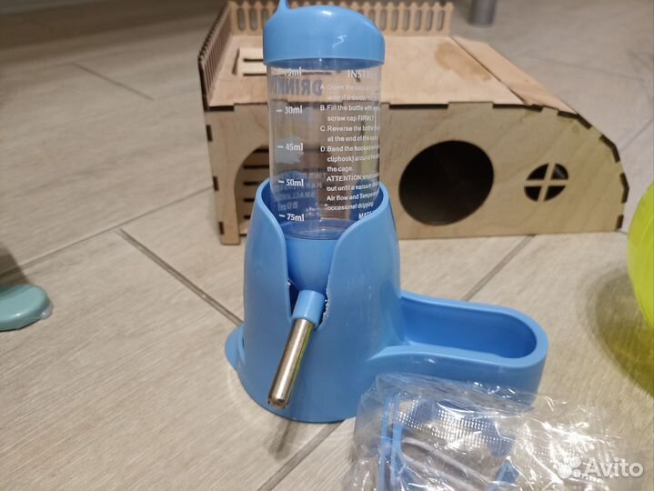 Террариум/аквариум и принадлежности для грызунов