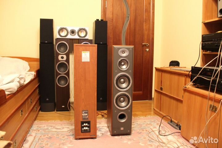 Напольные акустические колонки JBL E 80