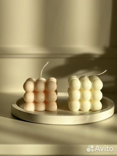 Свечи восковые натуральные