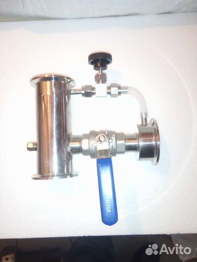 Узел отбора пар/жидкость с орошением