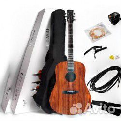 Enya ED-X1+ гитара с чехлом и аксессуарами