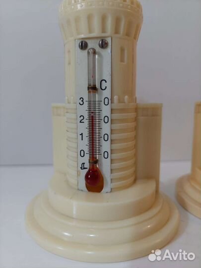 Бубен, стакан, термометр СССР