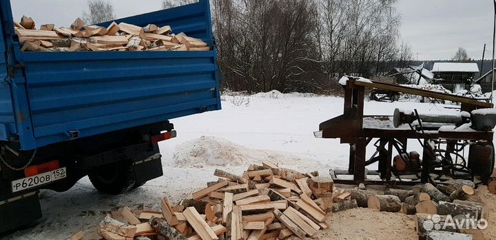 Дрова колотые