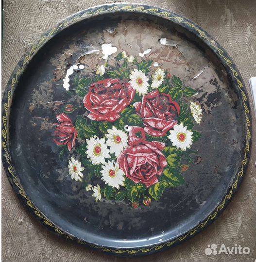 Поднос 48 см, 31 см (СССР)