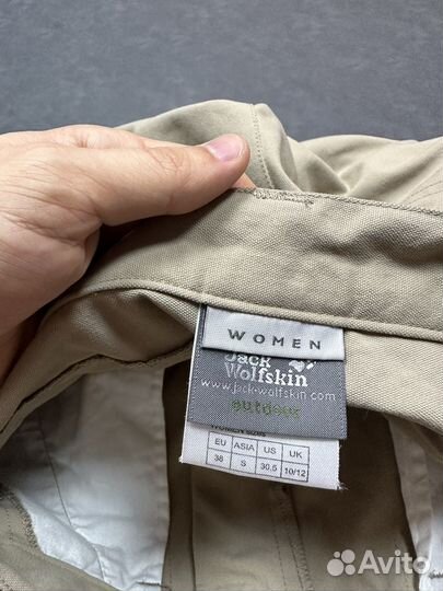 Jack Wolfskin S Оригинал Женские Шорты