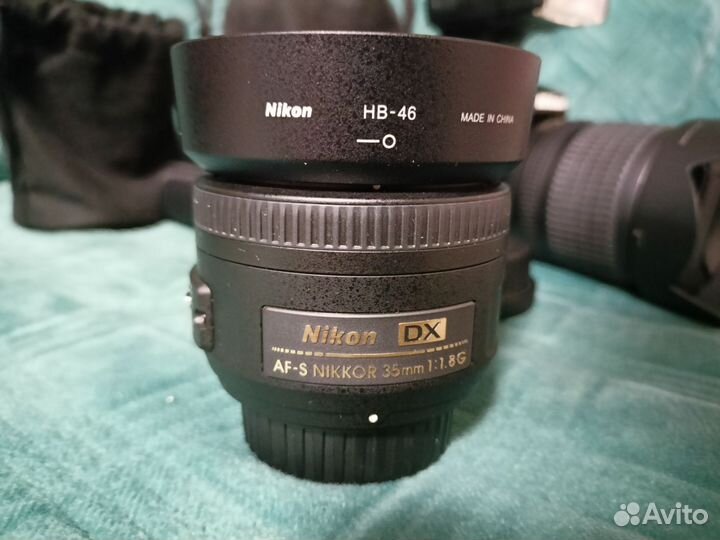Nikon d5100 kit 18-105 + Nikkor 35 1.8 + SB-400