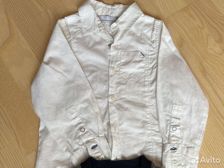 Джемпер Chicco, рубашка ycc на 3 года