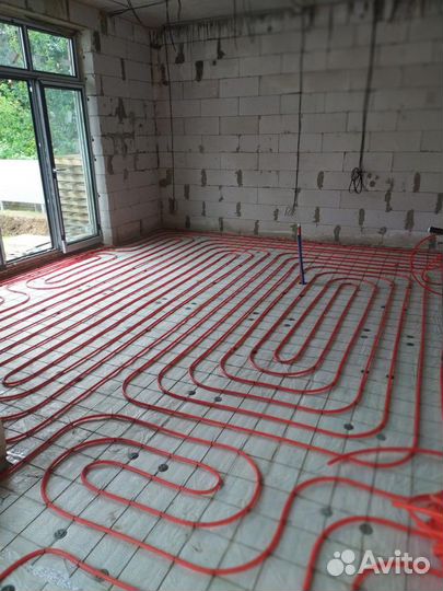 Отопительные системы, теплый пол, водоснабжение