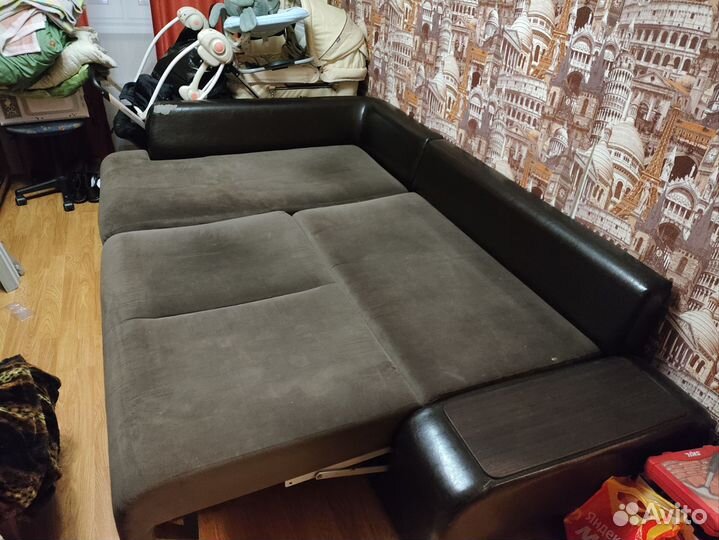 Угловой диван бу