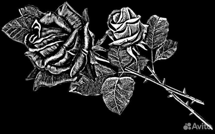 Оформление гравировки памятника