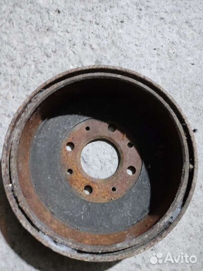 Чугунный задний барабан на ваз, ладу