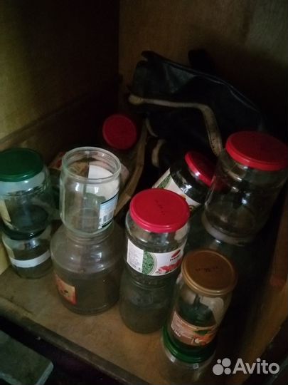 Банки стеклянные бу