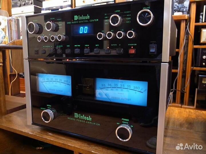 Mcintosh mc402 c42 усилитель двухблочный N2