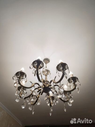 Люстра потолочная подвесная бу