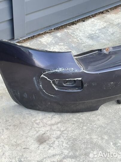 Задений бампер калина 1