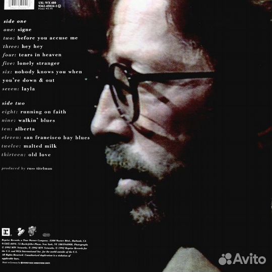 Clapton, eric - Unplugged (LP)