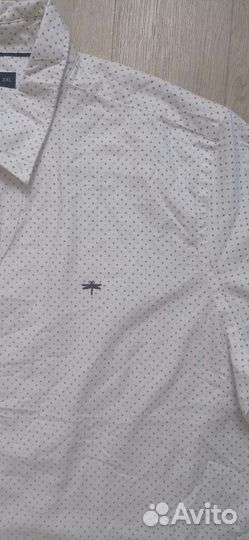 Мужская рубашка большого размера 3XL