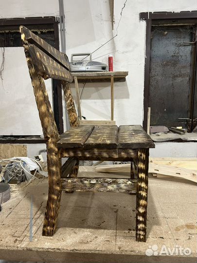 Стул под старину ручной работы