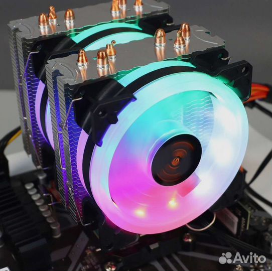 Универсальный Вентилятор tesla RGB 2200rpm, 3-pin