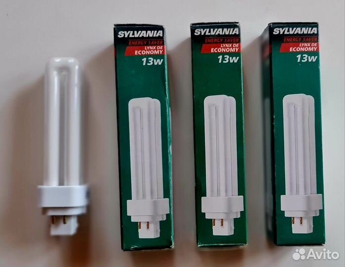 Люминесцентные лампы 9W, 13W, 26W