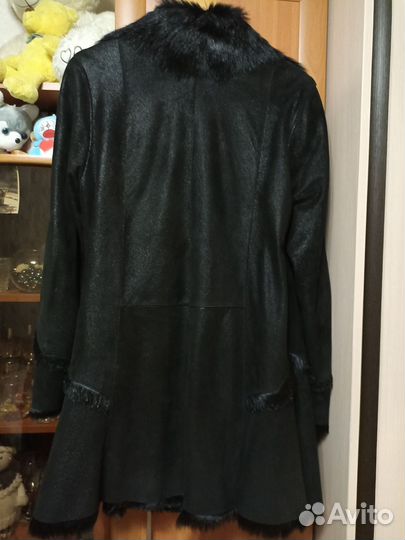 Дубленка натуральная женская 46 48
