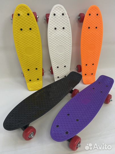 Новый детский пенниборд скейтборд 42 см
