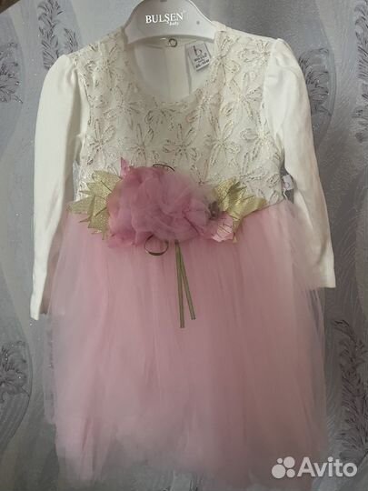 Платье для девочки 86