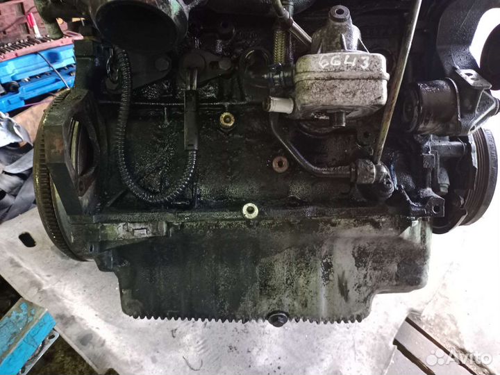 Мотор контрактный К VW T4 2.5 TDI ACV