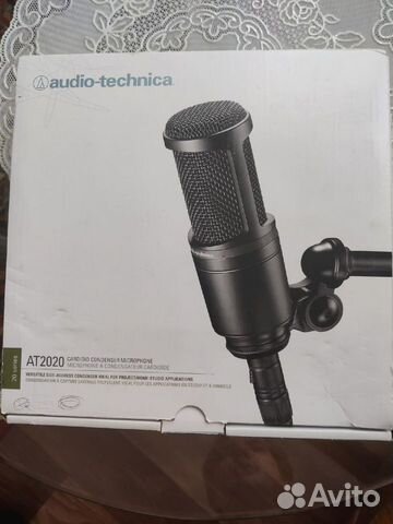 Студийный микрофон Audio Technica AT2020