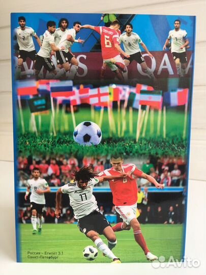 Альбом Футбол с купюрой и монетами. Fifa. Доставка