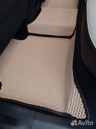 Коврики eva c бортами задний ряд