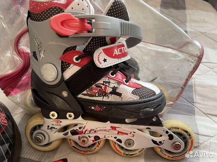 Детские ролики шлем