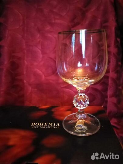 Фужеры бокалы Богемия