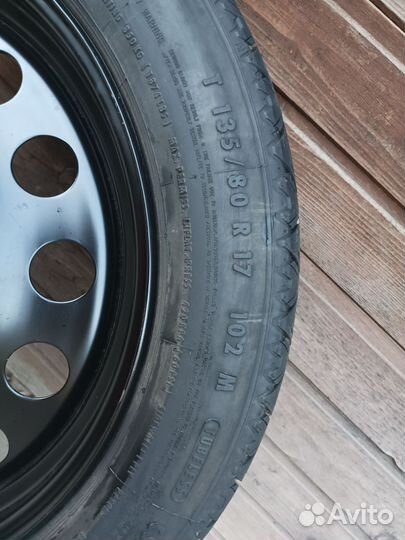 R17 Continental ContiSpareTire CST17 135/80, PCD 5x120 DIA 72.5