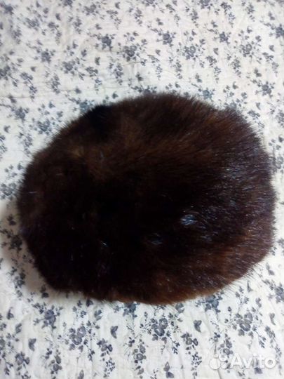 Берет норковый