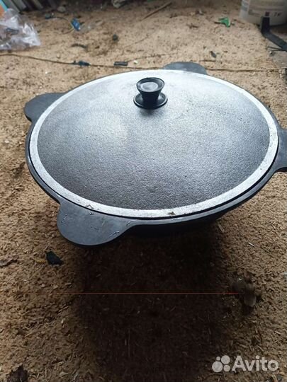 Чугунный казан 10 литров