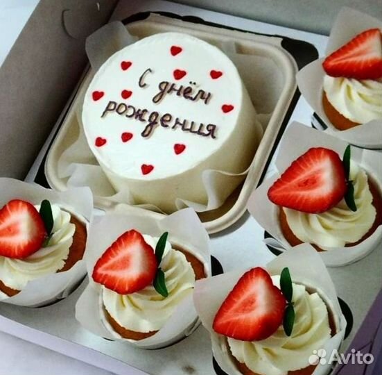 Бенто торты,торт цифра,капкейки,трайфлы на заказ