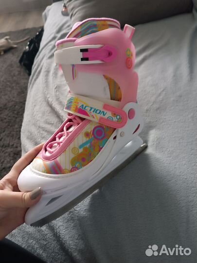 Коньки раздвижные 34-37