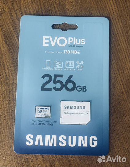 Карта памяти samsung micro sd 256