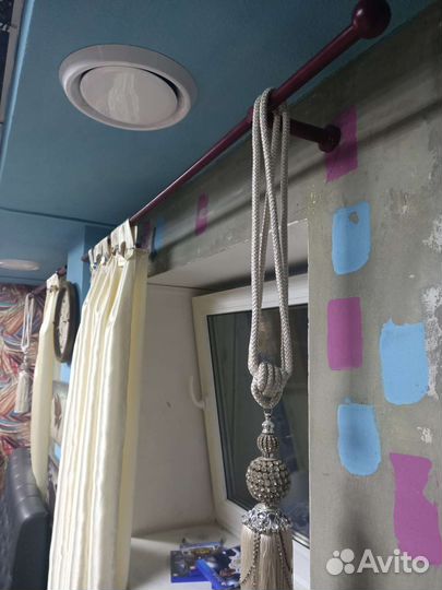 Карнизы для штор двухрядный