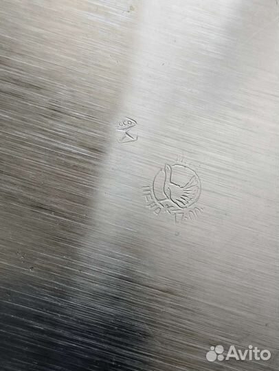 Поднос мельхиоровый Кольчугино СССР