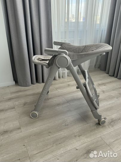 Стульчик для кормления happy baby berny lux