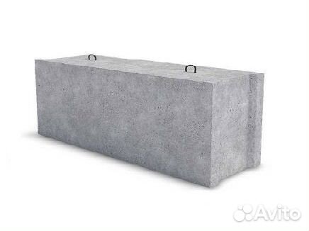 Фундаментный блок фбс 12-6-6 1180*600*580, 0,96т