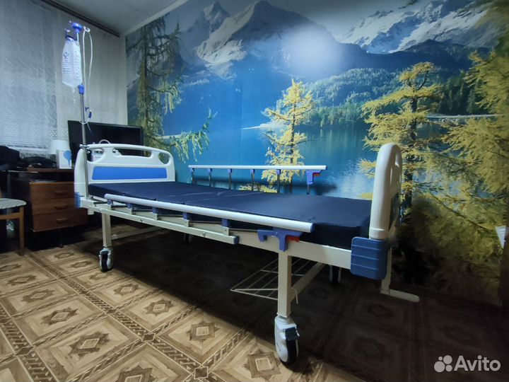 Кровать функциональная медицинская для лежачих бол
