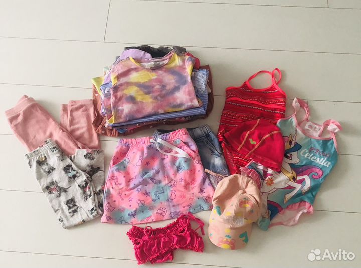 Пакет одежды для девочки 104 110