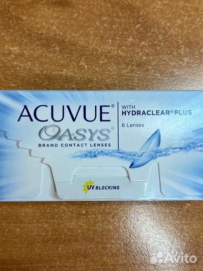 Контактные линзы acuvue двухнедельные