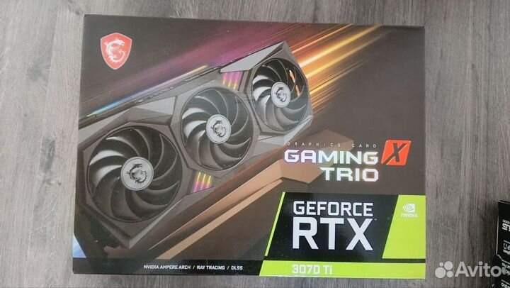 MSI GeForce RTX 3070 Ti gaming X trio