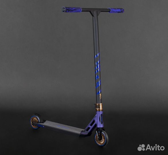 Самокат skip SBN черно-фиолетовый Vol41