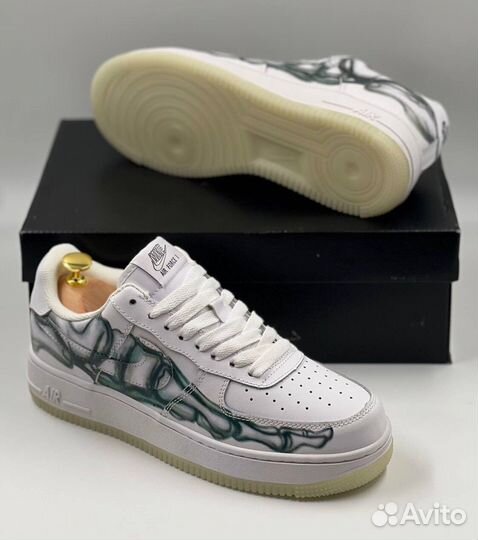 Кроссовки Nike Air Force 1 Skeleton Qs, арт.215209